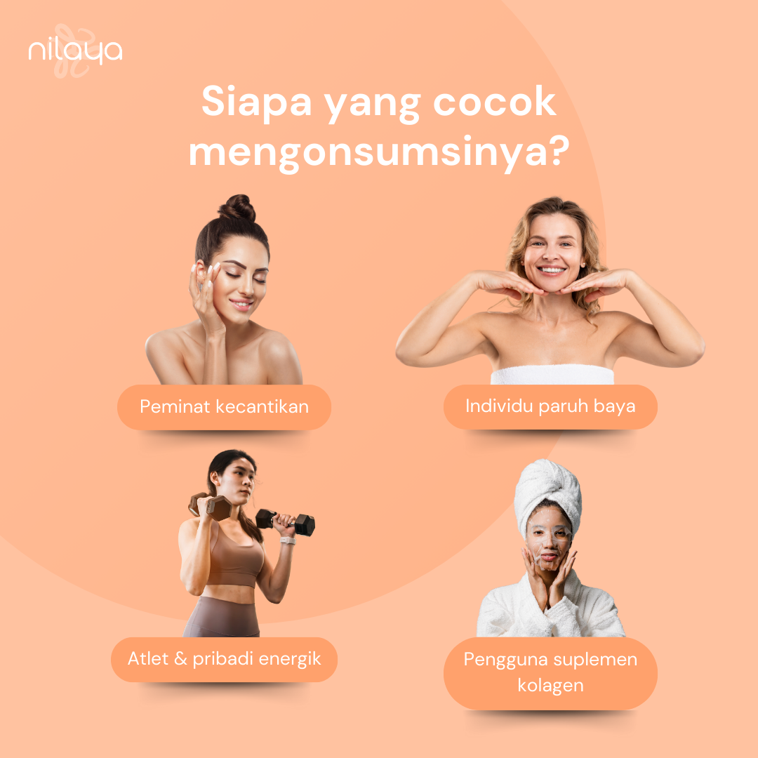 NILAYA Marine Collagen Gummies 1000mg | Zero Sugar | Hydrolyzed Bovine Collagen for Skin & Joints