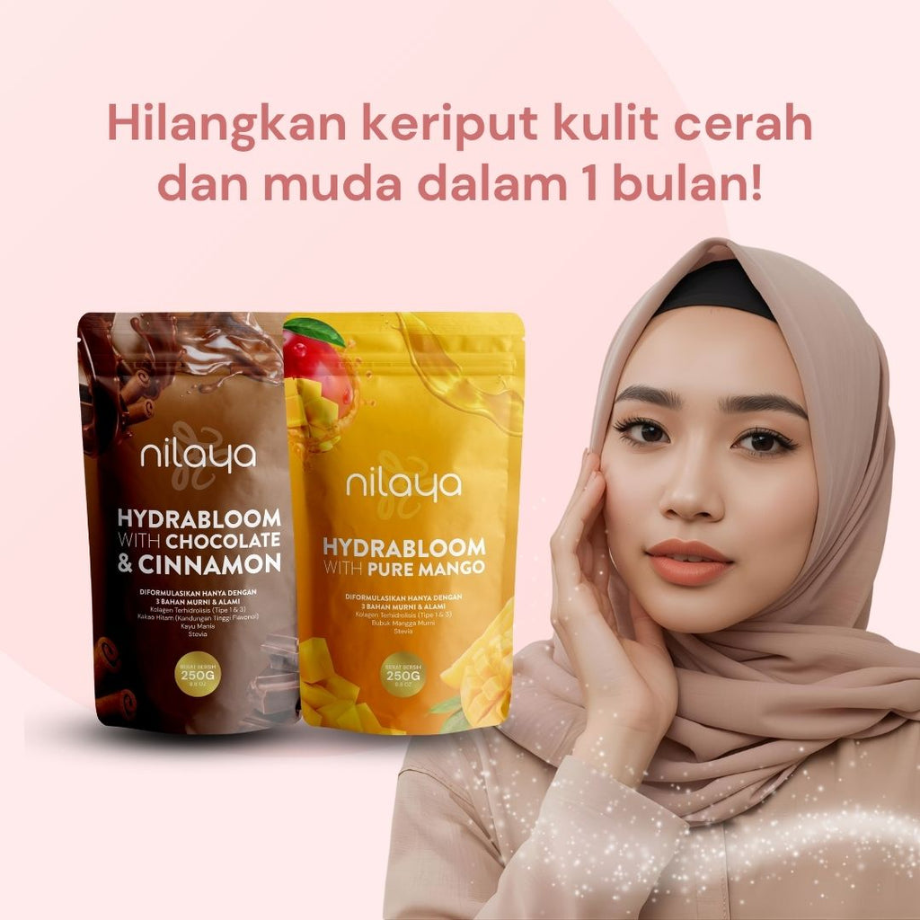 NILAYA Premium Hydrolyzed Collagen Drink Powder