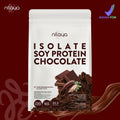 NILAYA Isolate Soy Protein Cacao & Stevia 1kg | 24g Protein/Serving | Non-GMO Vegan Keto