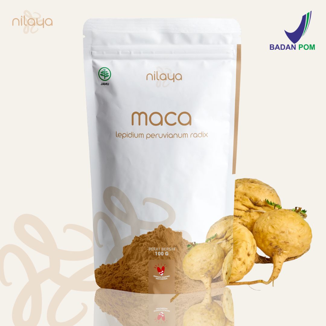 NILAYA Organic Yellow Maca Powder 100g | Energy, Stamina & Hormone Balance | Peruvian Superfood