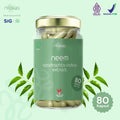 NILAYA Neem Extract Capsules 10:1 | 80 Caps @500mg | Purify Blood & Cleanse Skin | BPOM