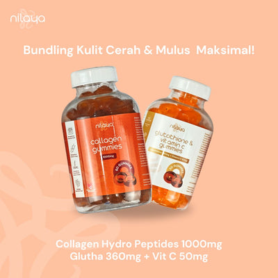 Morning Skin Glow Bundle — Collagen + Glutathione Gummies