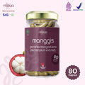 NILAYA Mangosteen Capsules — Weight, Cholesterol & Skin Health | Xanthone Antioxidant | 80 Caps