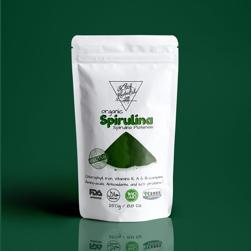 Organic Spirulina Pouch Little Herbalist