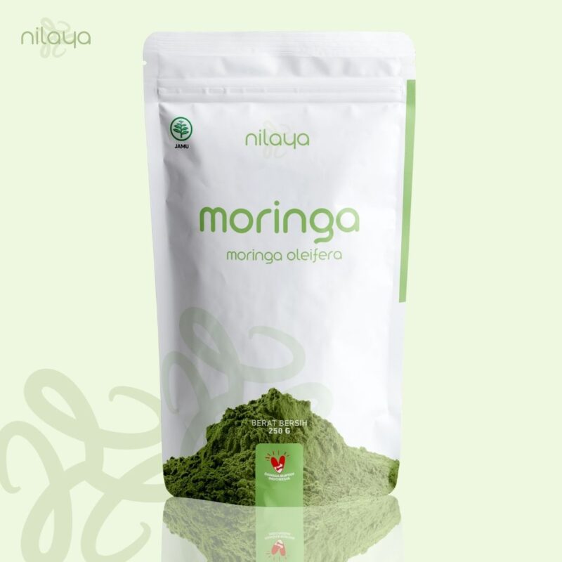Moringa powder organic BPOM Daun Kelor Bubuk organik