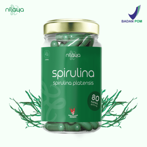 Spirulina capsules organic