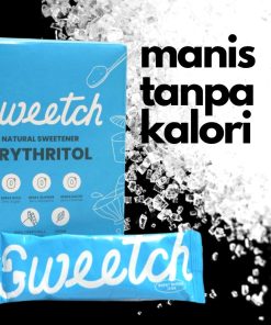 Erythritol Granulated Sachet isi 20x12g Pemanis Alami Tanpa Kalori