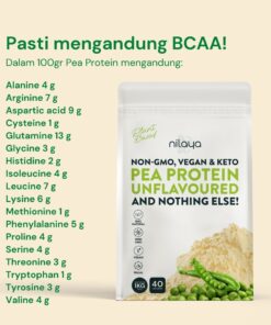 nilaya pea protein BCAA