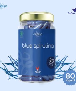 nilaya blue spirulina phycocyanin capsules