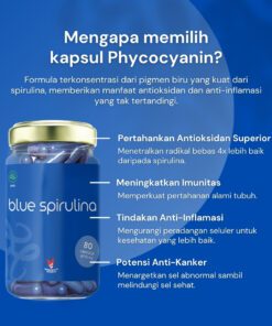 nilaya blue spirulina phycocyanin capsules benefits